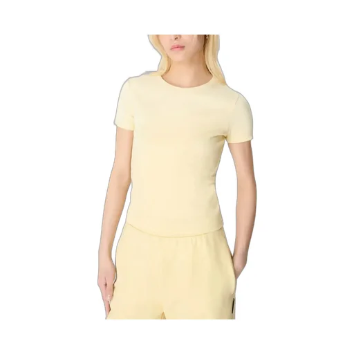 Patterned Knitted T-Shirt