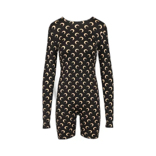 Crescent Moon Print Jumpsuit