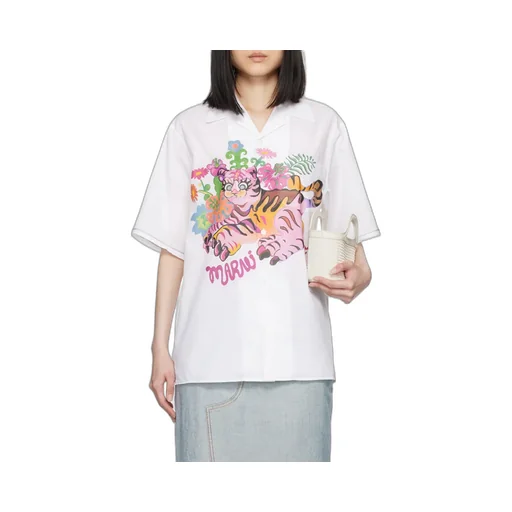 Funky Flowers Short-Sleeved Shirt