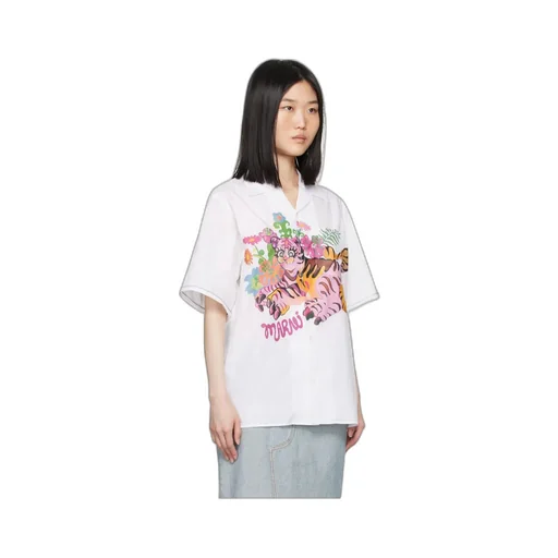 Funky Flowers Short-Sleeved Shirt
