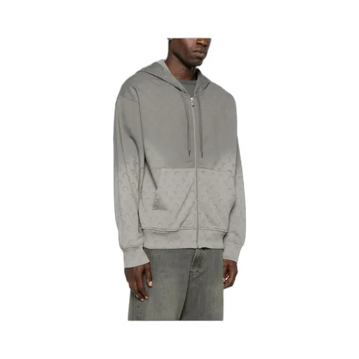 Moon Faded Fleece Zipped Hoodie