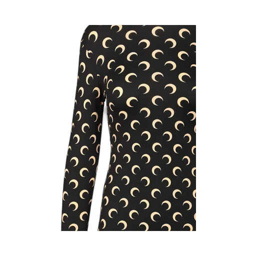 Crescent Moon Print Jumpsuit