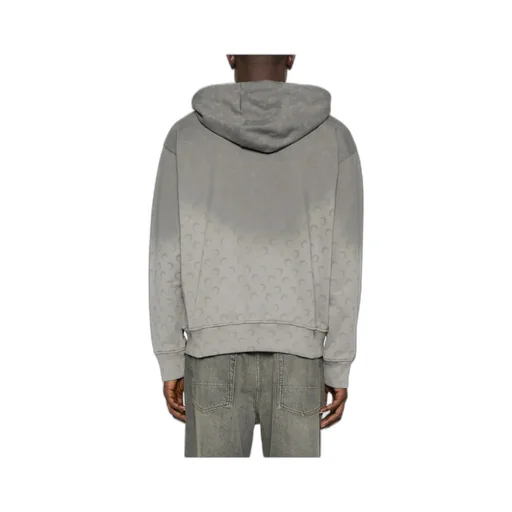 Moon Faded Fleece Zipped Hoodie