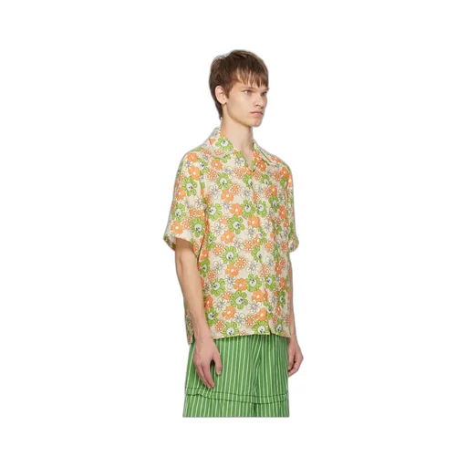 Floral-Print Shirt
