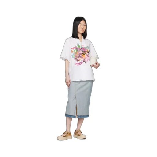 Funky Flowers Short-Sleeved Shirt