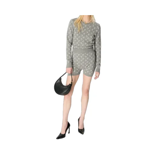 Moon Jacquard Knitted Sweater