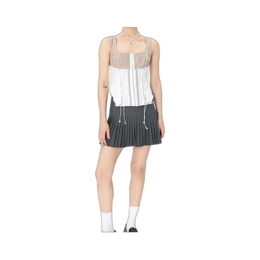 Flared Mini Skirt