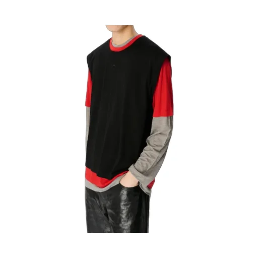 Classic Long-Sleeved Round-Neck T-Shirt