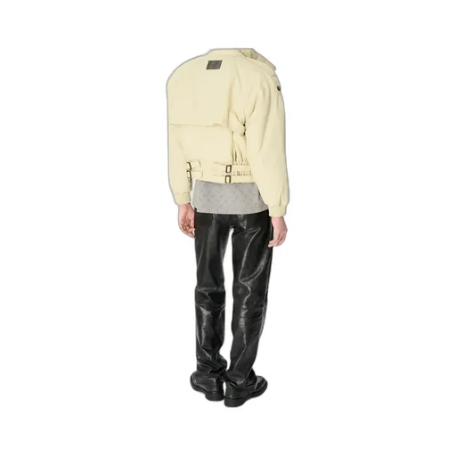 High-Neck Bomber Jacket