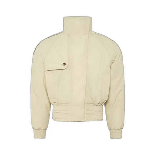 High-Neck Bomber Jacket