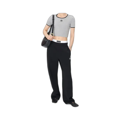 Logo Detailed Cropped Top