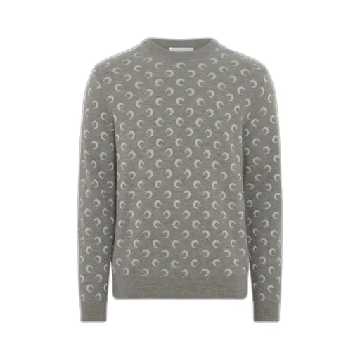 Round-Neck Long-Sleeved Sweater