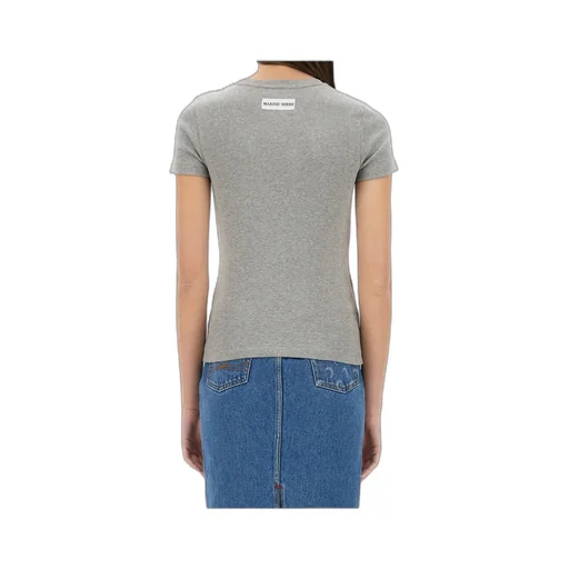 Crescent Moon Embroidered Crewneck T-Shirt
