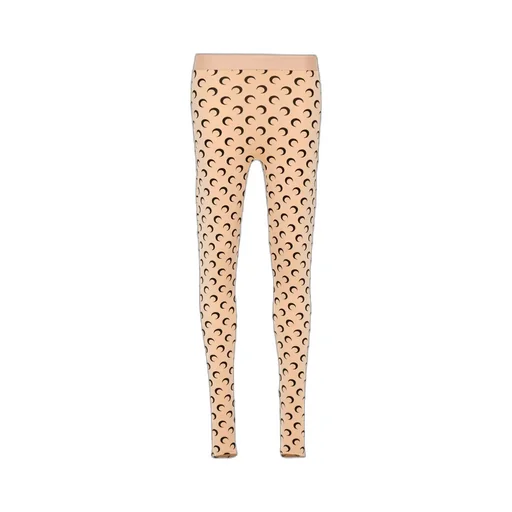 Moon Printed Skinny-Cut Leggings