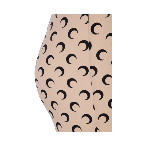 Moon Printed Skinny-Cut Leggings