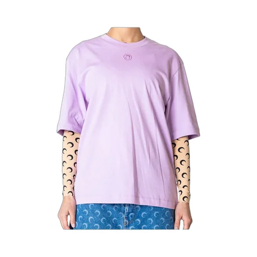 Moon Embroidered Jersey T-Shirt