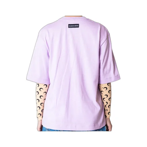 Moon Embroidered Jersey T-Shirt