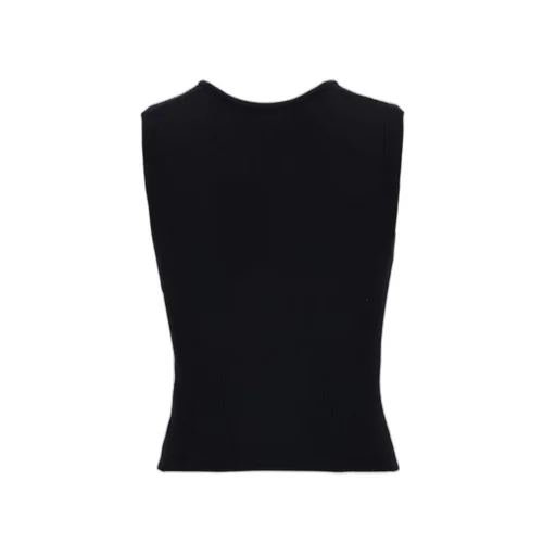 Cut-Out Detailed Knitted Top