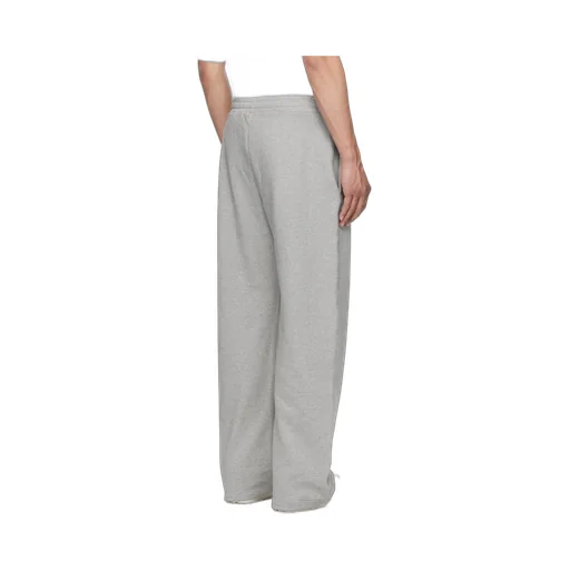 Logo Embroidered Straight-Leg Trousers
