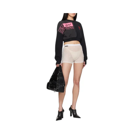 Recycled Flock Mini Shorts