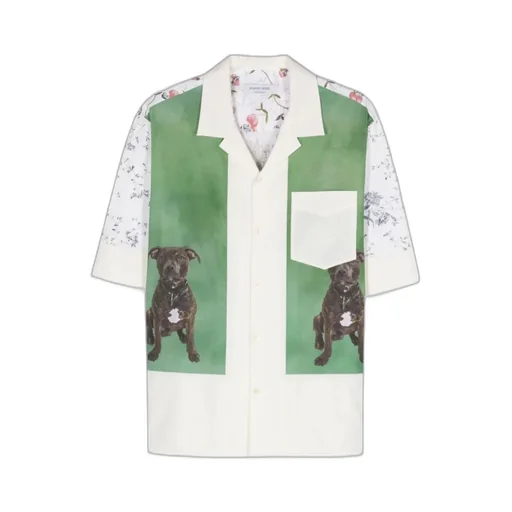 Graphic Print Short-Sleeve Shirt