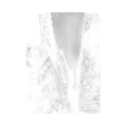 Moonogram Mesh Flock Long Dress