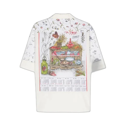Graphic Print Short-Sleeve Shirt