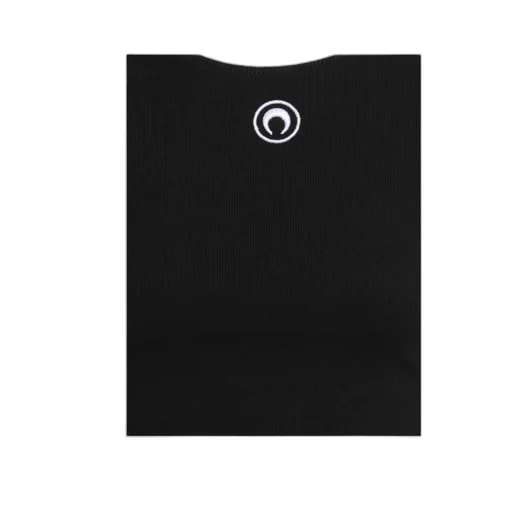 Moon Logo Jersey Cropped Top