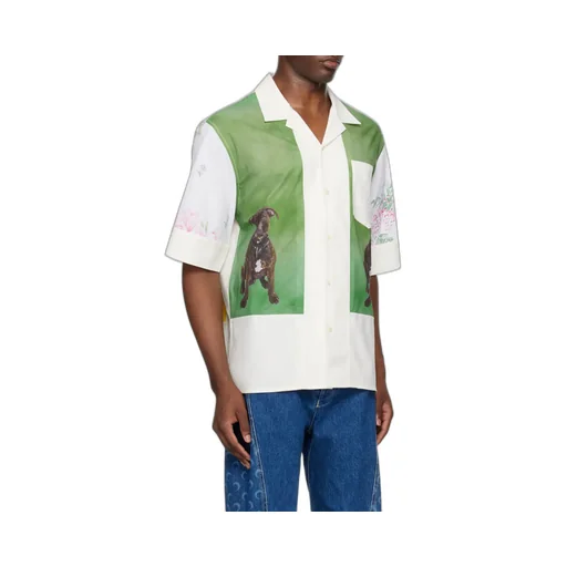 Graphic Print Short-Sleeve Shirt