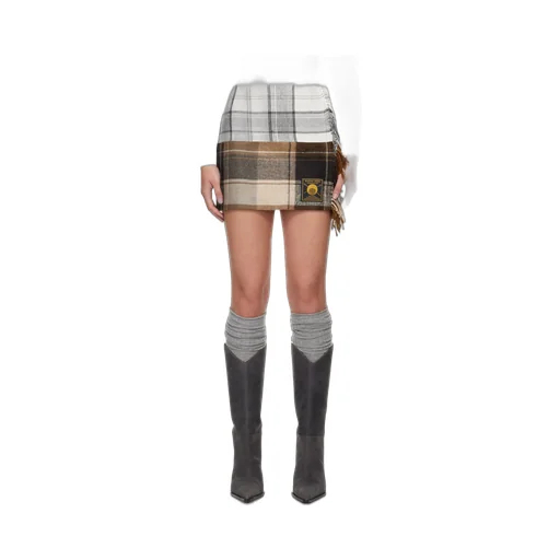 Plaid Mini Skirt