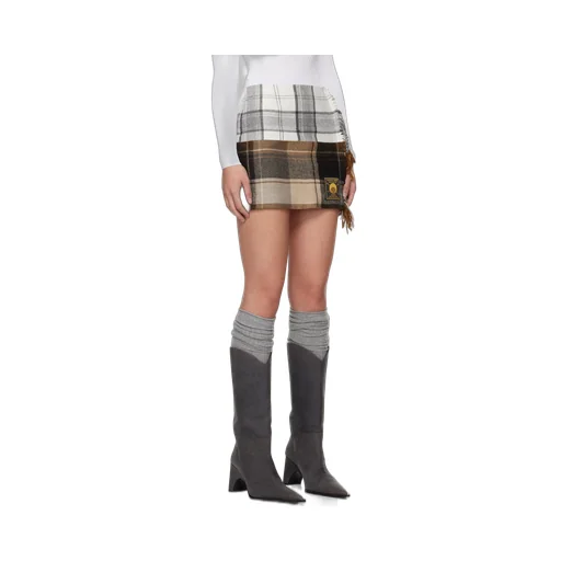 Plaid Mini Skirt