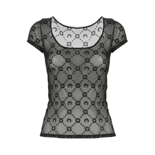 Flock Open Neck Top
