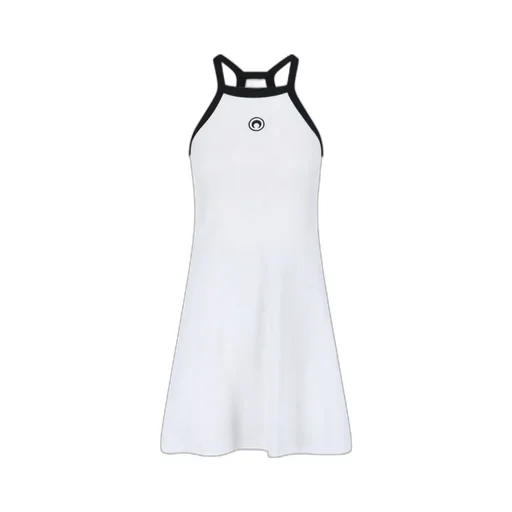 Moon Embroidered Sleeveless Dress