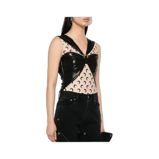 V-Neck Sleeveless Bodysuit