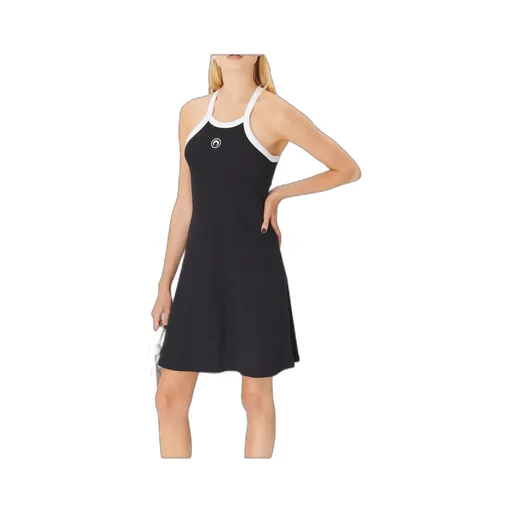 Moon Embroidered Sleeveless Dress