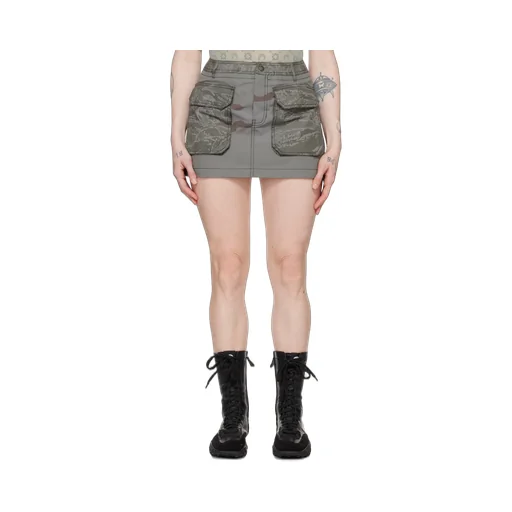 Camouflage Pattern Skirt