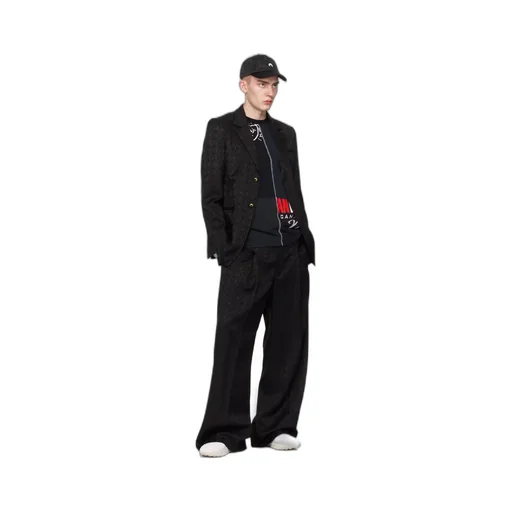 Flat Collar Suit Coat