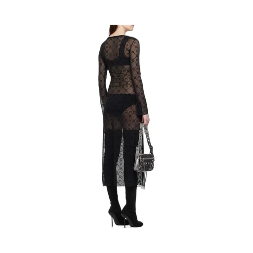 Moonogram Long-Sleeved Dress