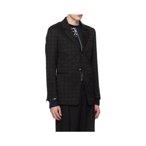 Flat Collar Suit Coat