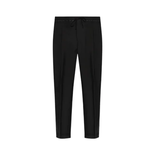 Creased Stitch Detailed Trousers