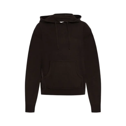 Drawstring Knit Hoodie