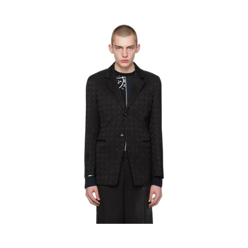 Flat Collar Suit Coat
