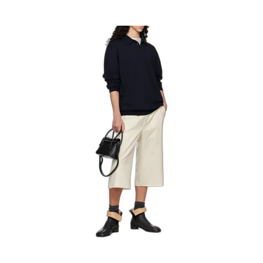 Logo Patch Top Handle Bag