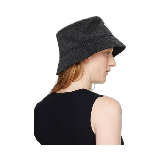 Moire-Effect Bucket Hat