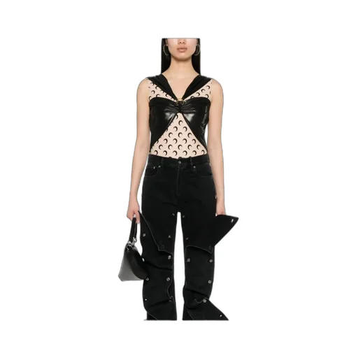 V-Neck Sleeveless Bodysuit