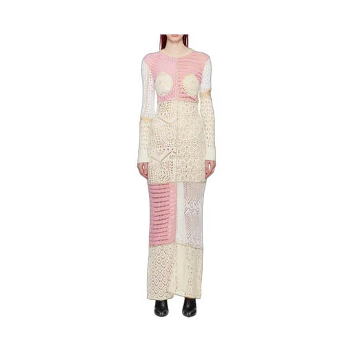 Regenerated Long-Sleeved Dress