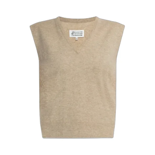 V-Neck Knitted Vest