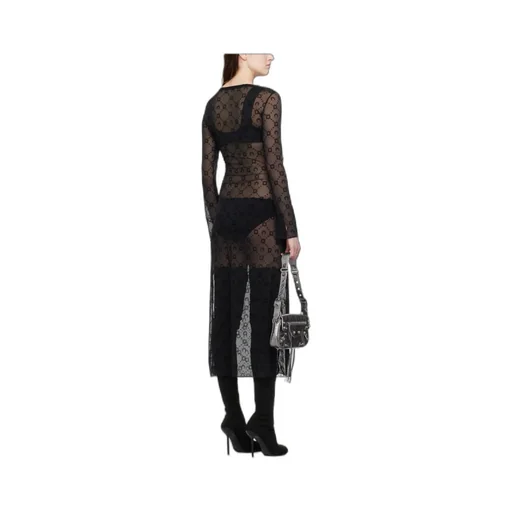 Moonogram Long-Sleeved Dress