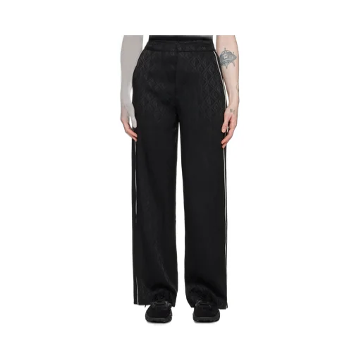 Jacquard Logo Pattern Casual Pants