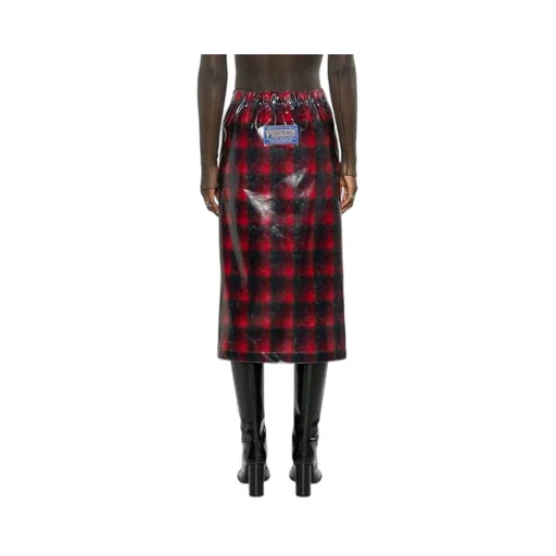Pendleton Tartan-Check Midi Skirt
